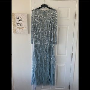 Adrianna Papell sequined formal dress